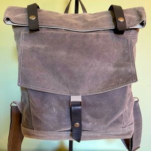 Moop Waxed Canvas Backpack